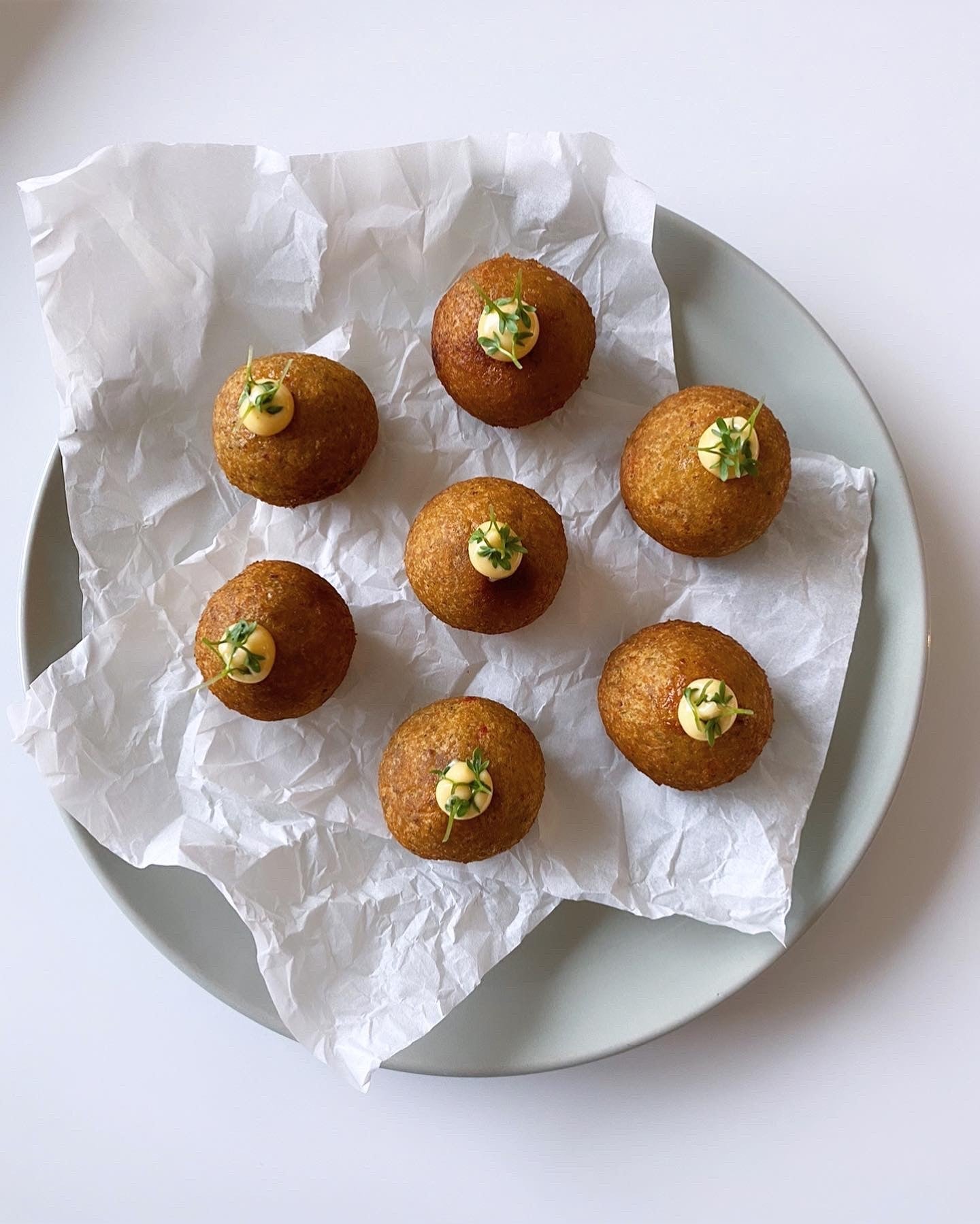 Falafler med hasselnødder