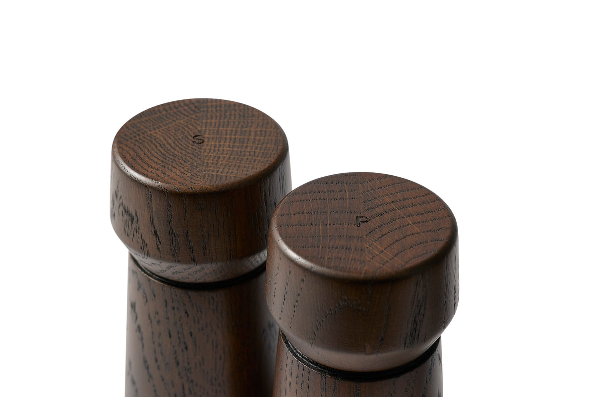 Amsterdam set, oak smoked 11 cm