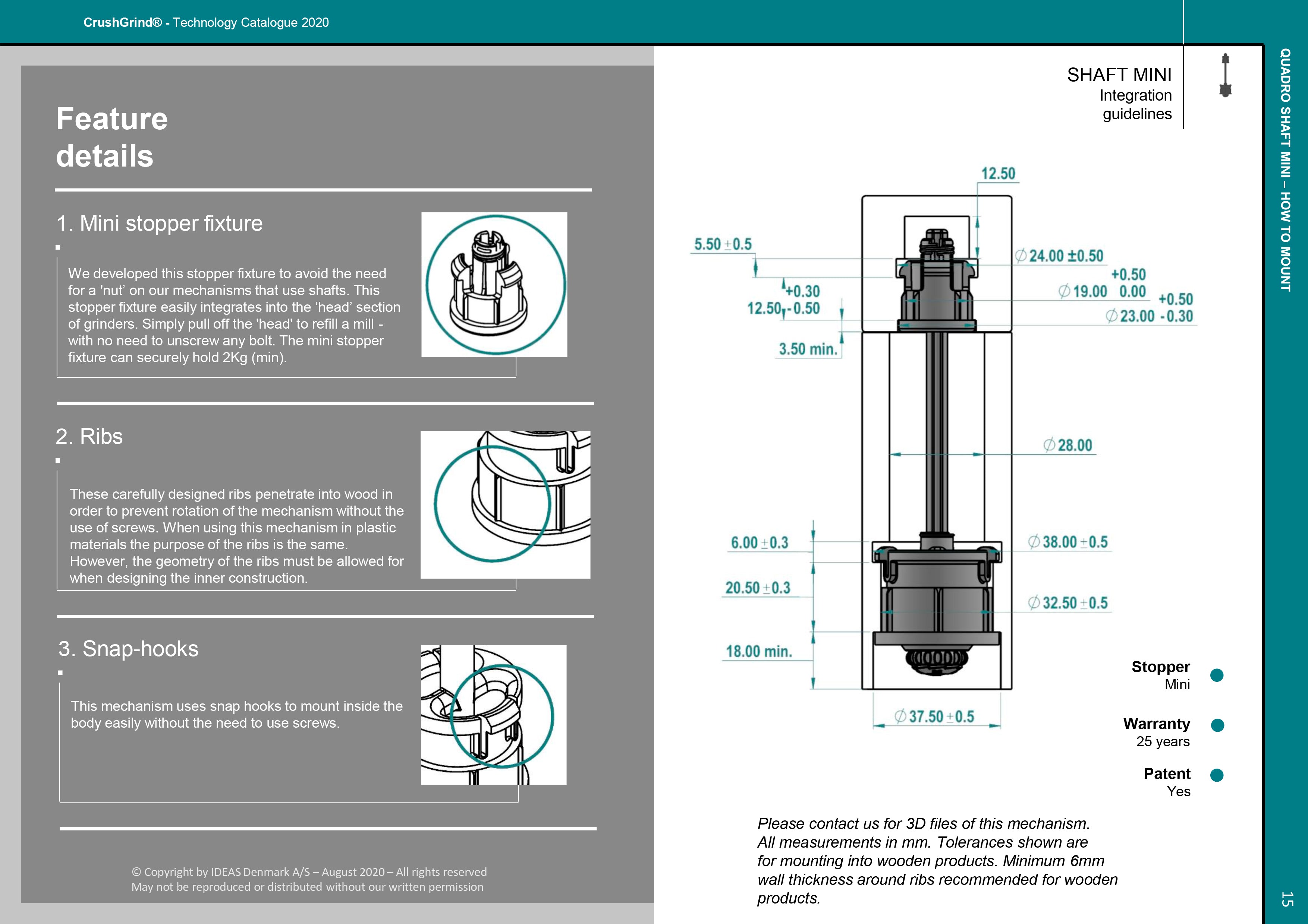 Crushgrind® Shaft Mini