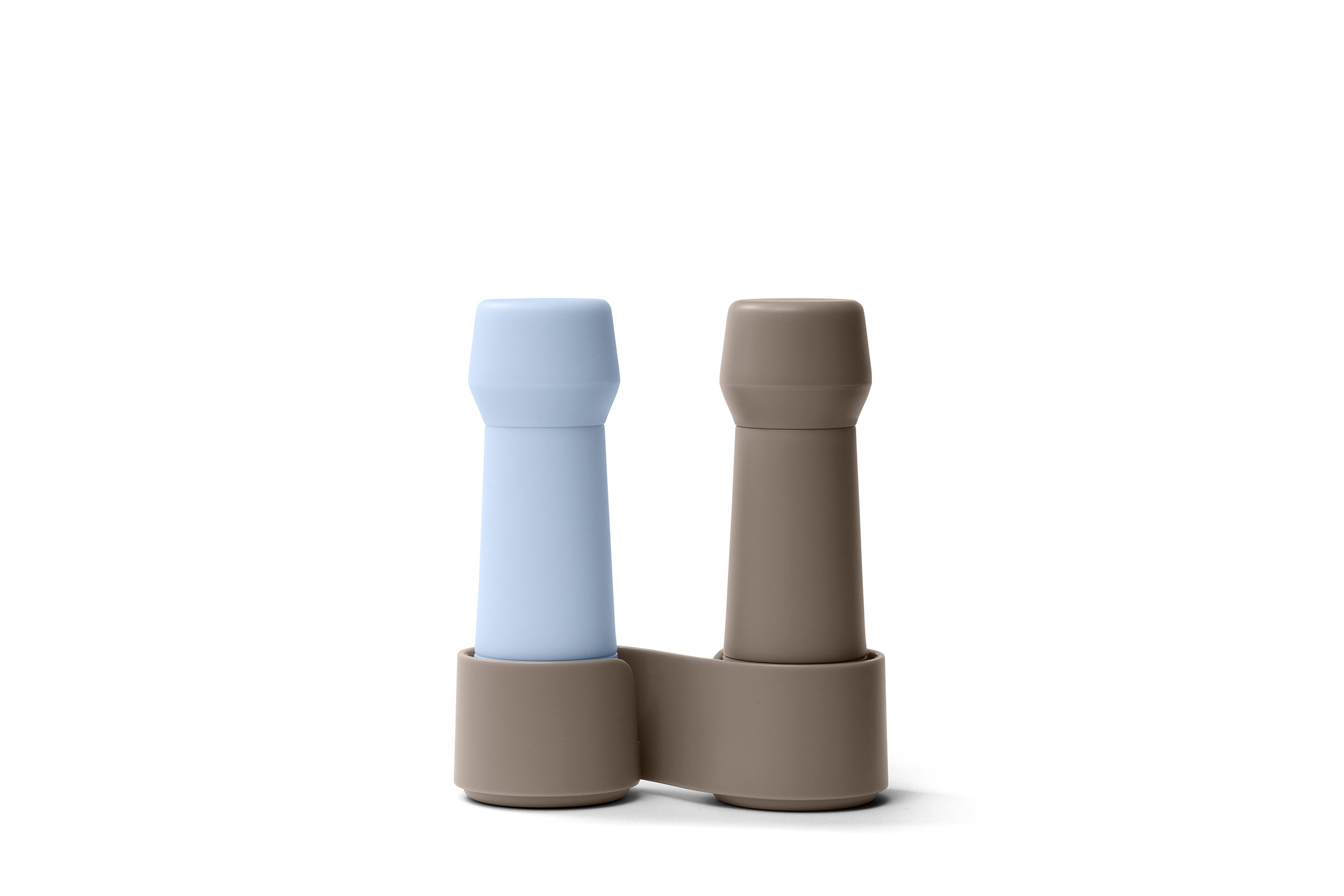 Amsterdam To-Go, Warm Gray /  Sky Blue