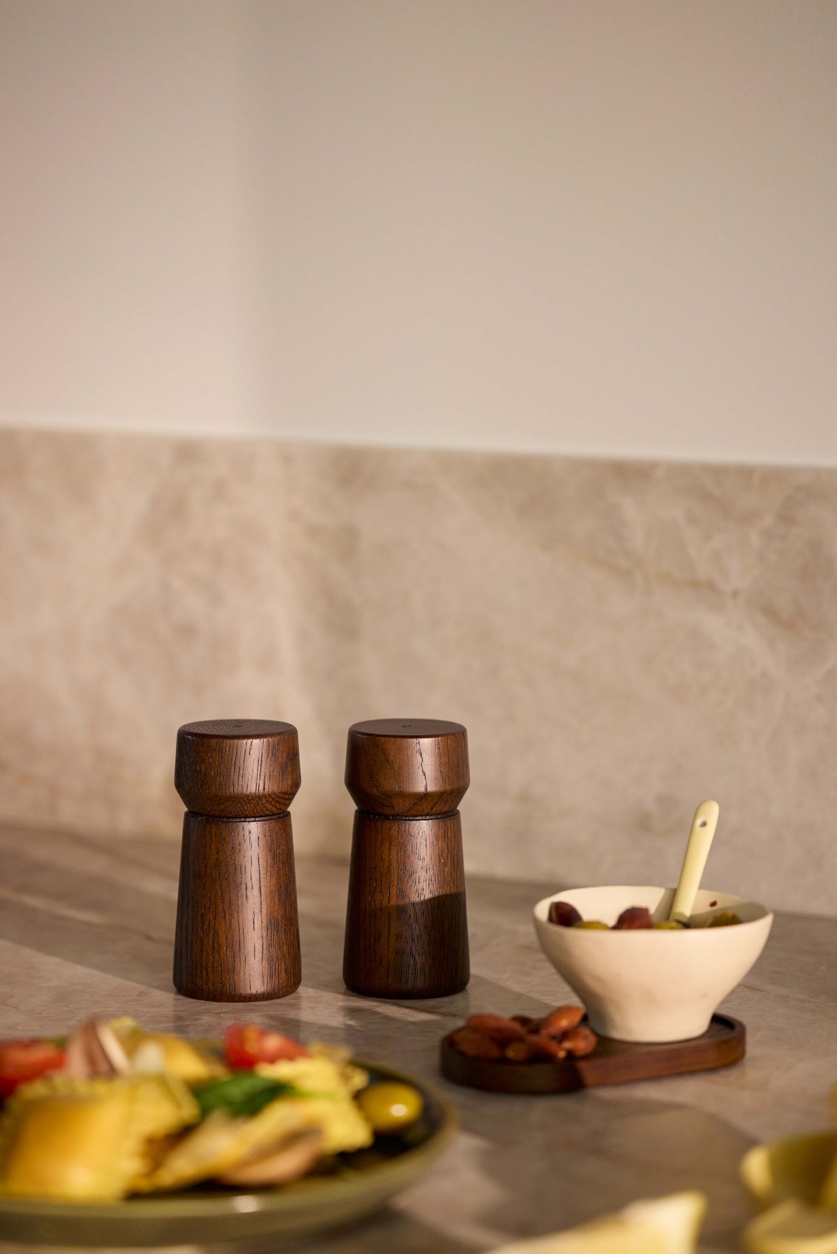 Amsterdam set, oak smoked 11 cm