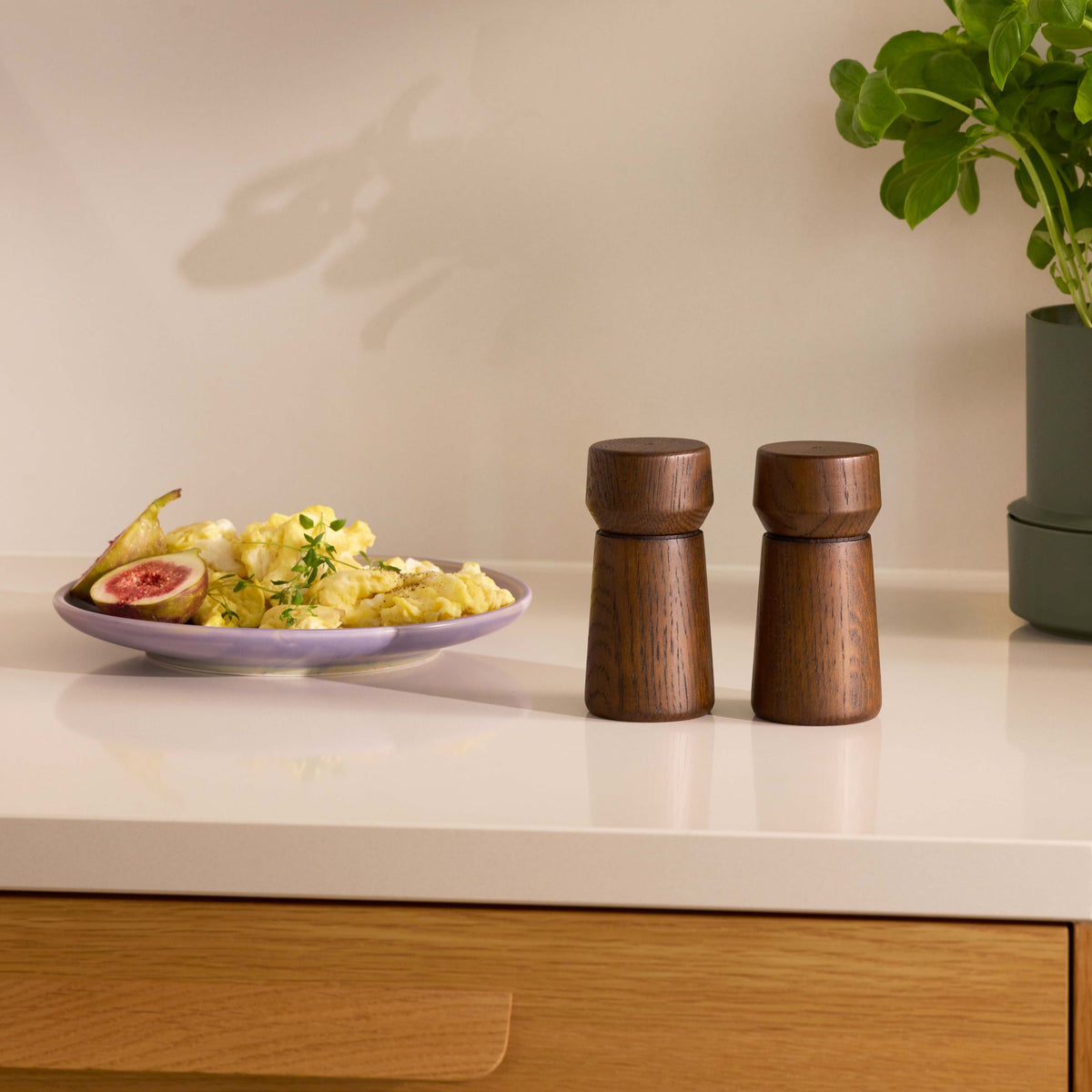 Amsterdam set, oak smoked 11 cm