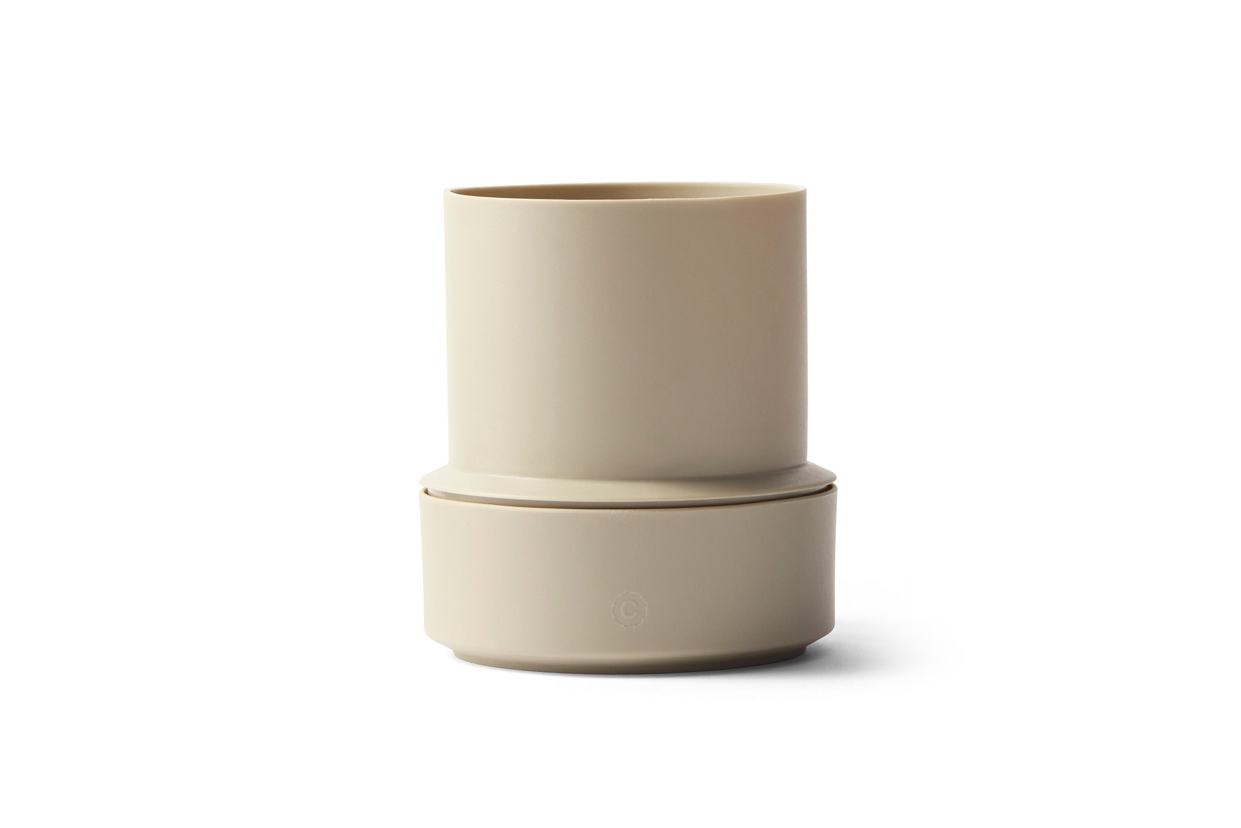 Billund self-watering pot, cumin