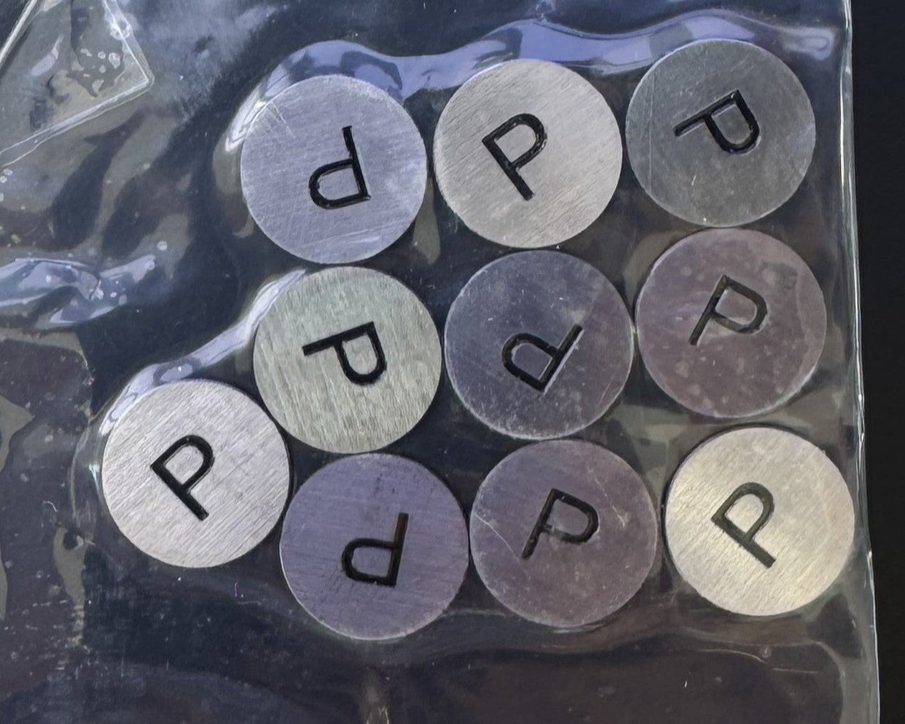 S&P plates for woodturners - 10 pcs.