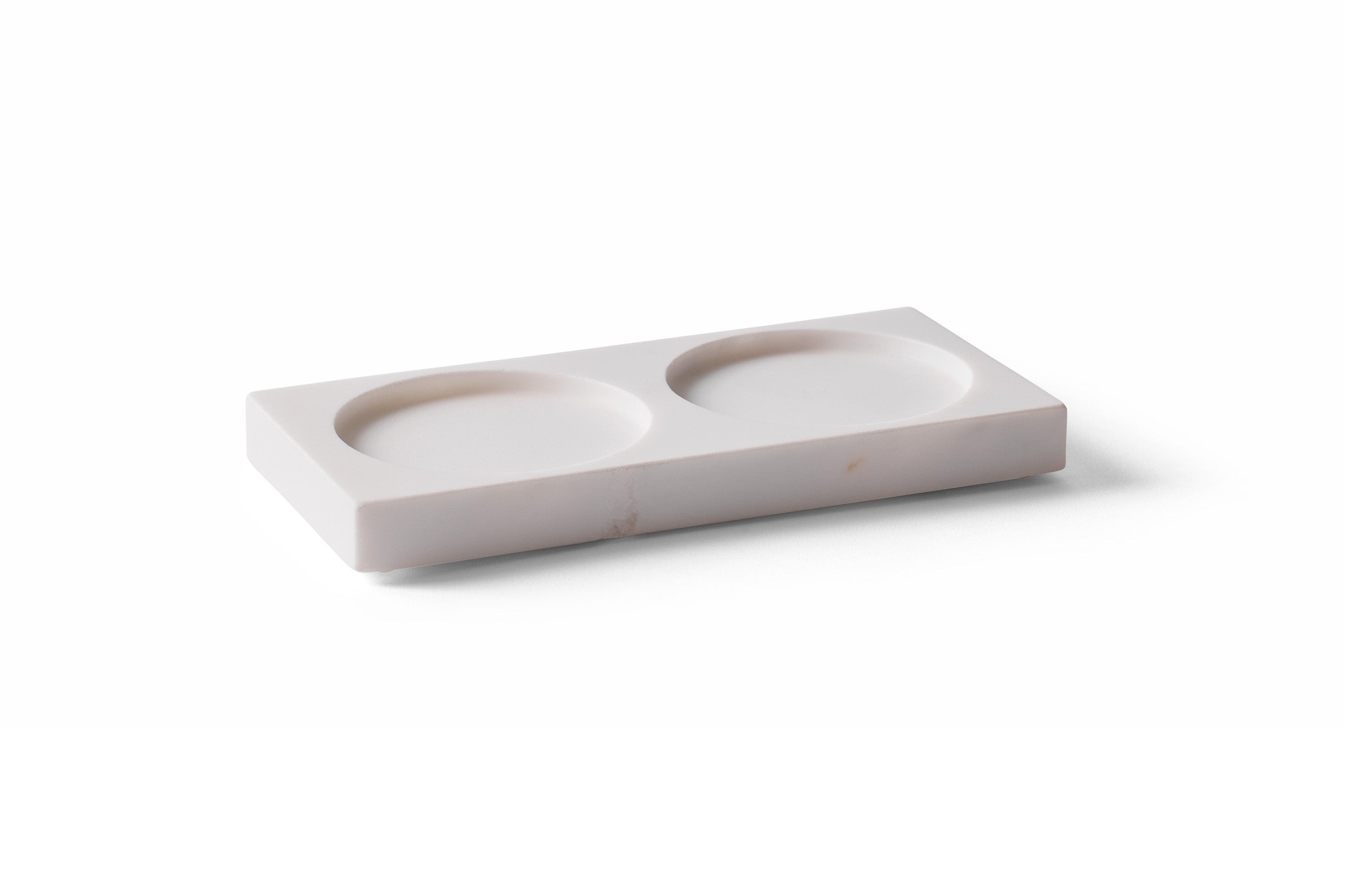 Tabletopper, white marble 2
