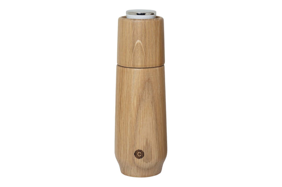 Champagne salt 17cm, oak - 1pcs