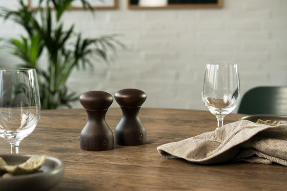 Lyon, 10cm brown - 2pcs set