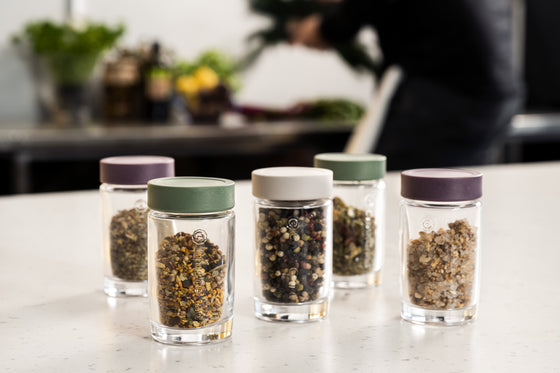 Vaasa spice jar 10cm, kampot - 2 pcs