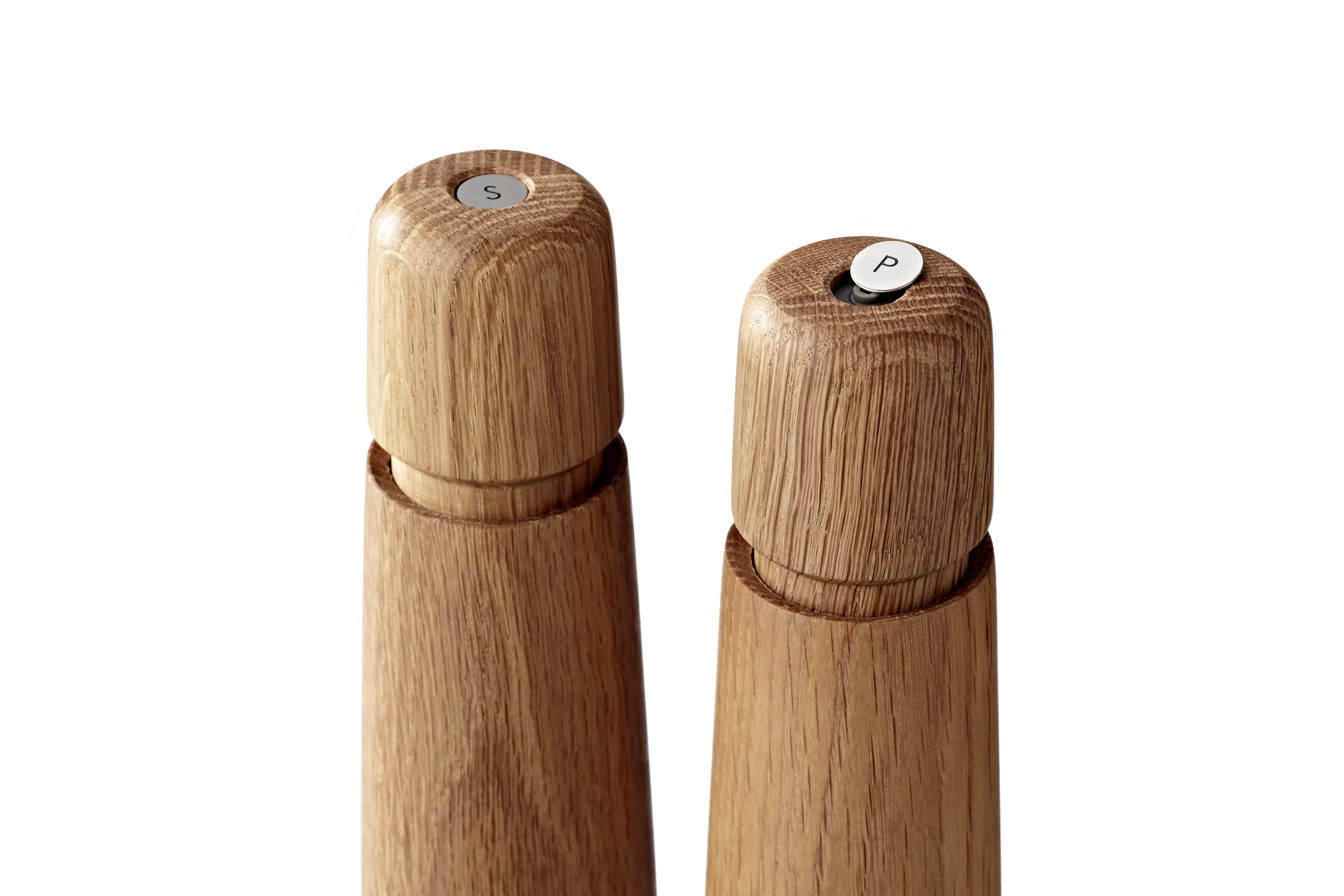 Stockholm set, oak 17cm