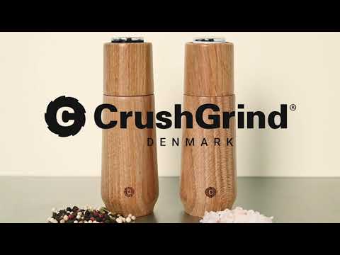 Champagne salt 17cm, oak - 1pcs